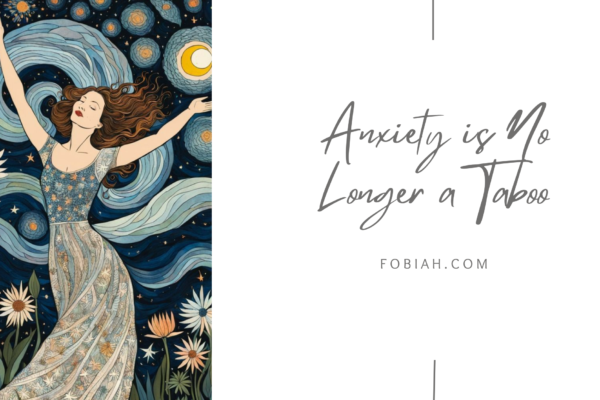 Anxiety is no longer a taboo. feeling anxious is okay