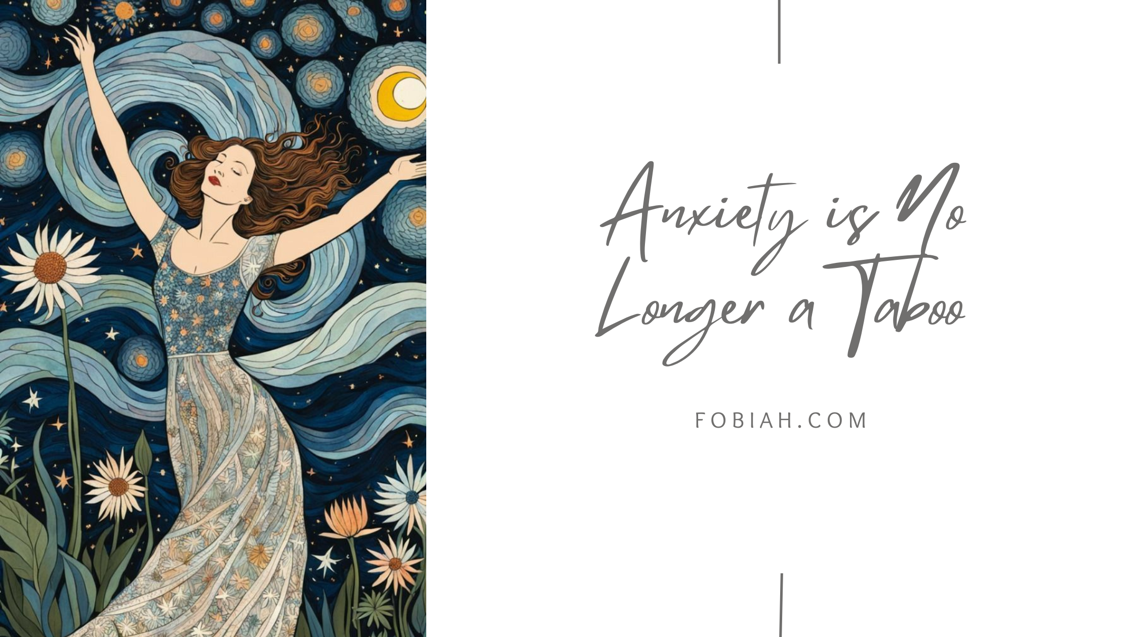 Anxiety is no longer a taboo. feeling anxious is okay