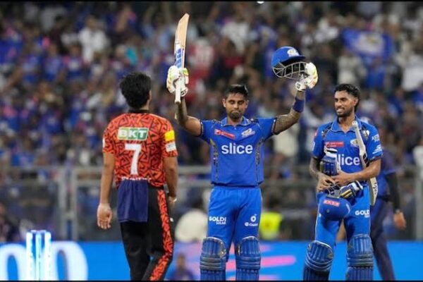 Suryakumar Yadav's sensational century guides Mumbai Indians to victory, earning him the Player of the Match accolade.