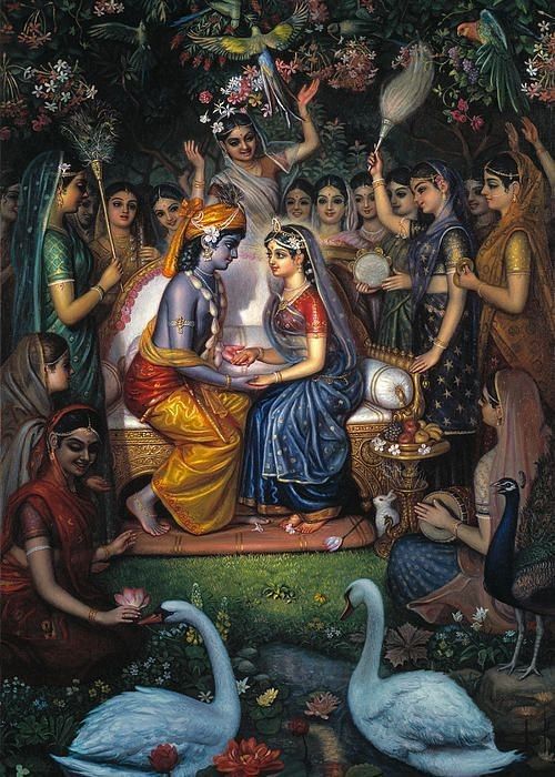 ShrI Krishna and Radha Rani