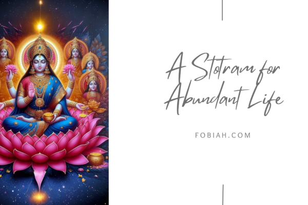 A Stotram for Abundant Life